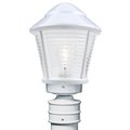 Besa Lighting Costaluz, 3100 Series Post, White 1x75W Incandescent 310053-POST-FR